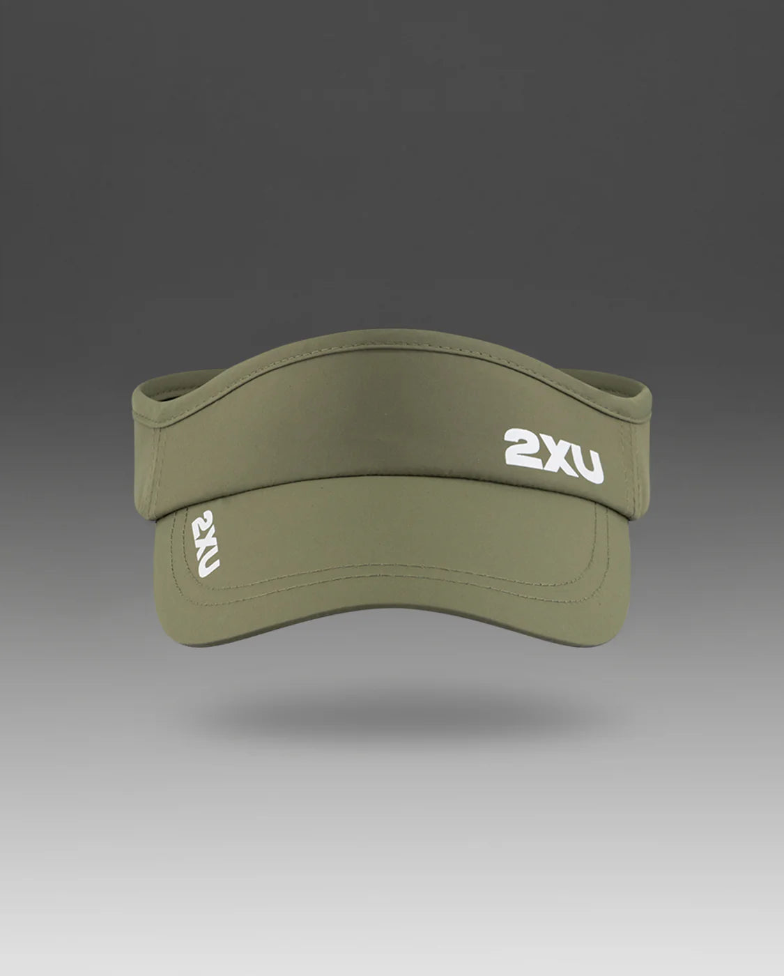 2XU Run Visor | Hunter/White