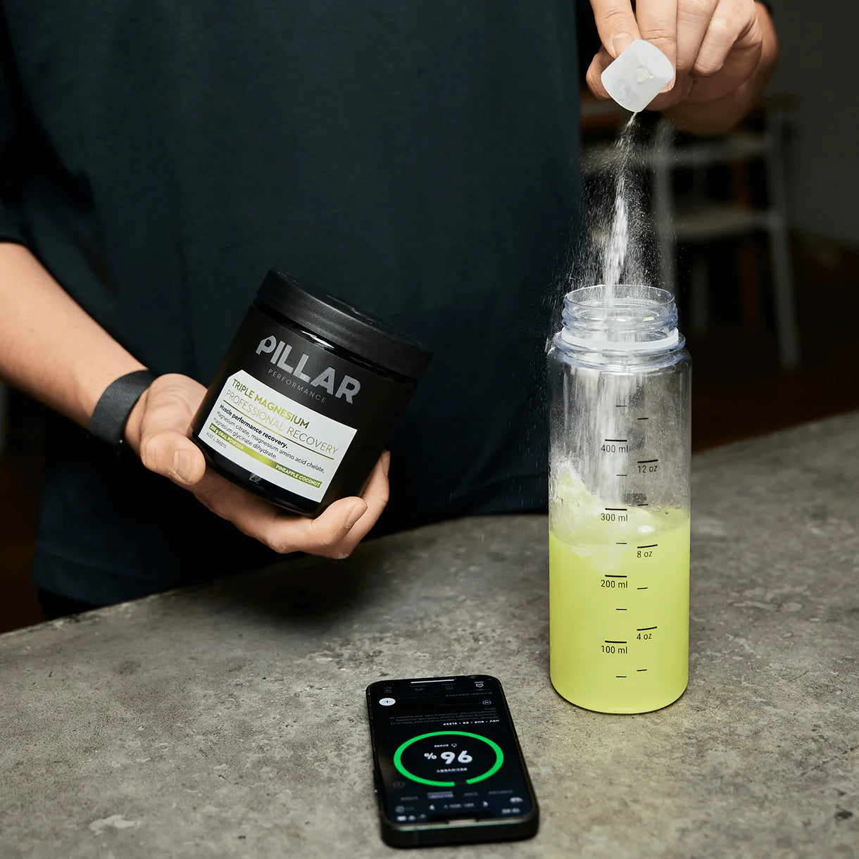 Pillar Performance | Triple Magnesium Powder | Pineapple Coconut