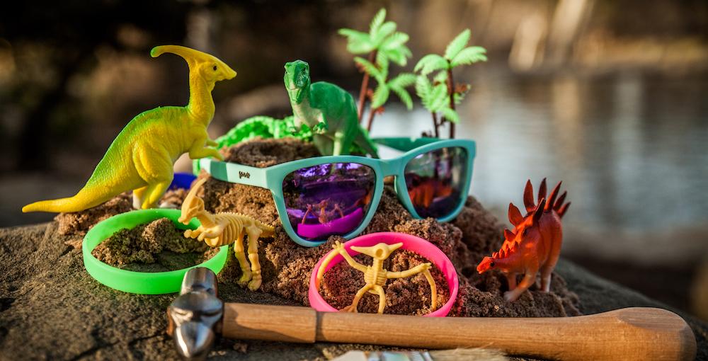 Goodr OG's | Electric Dinotopia Carnival