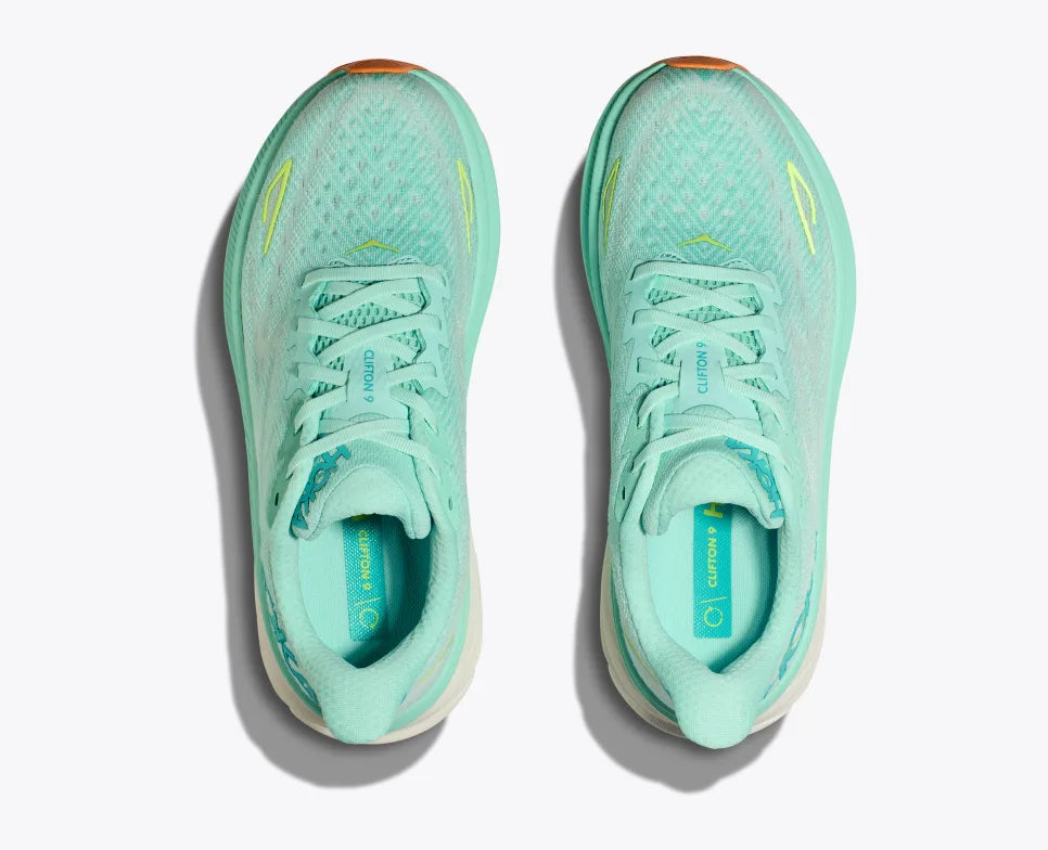 HOKA Women's Clifton 9 | Seafoam/Aqua Breeze