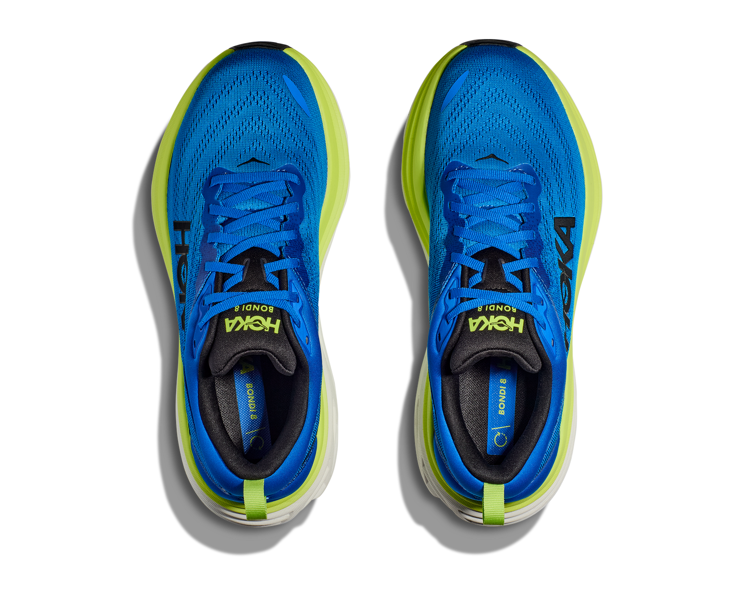 HOKA Men's Bondi 8 | Electric Cobalt/Lettuce