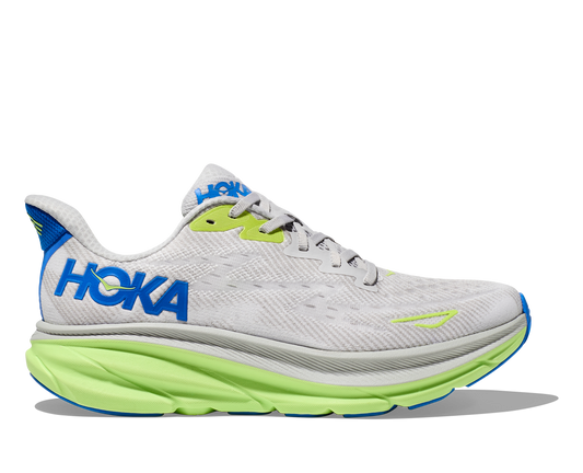 HOKA Men's Clifton 9 | Stardust/Electric Cobalt