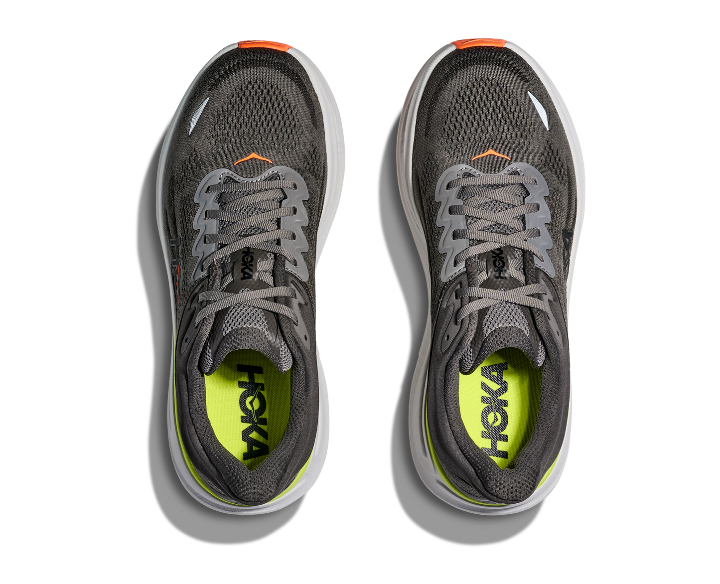 Hoka Men's Bondi 9 | Asphalt Grey/Gravel