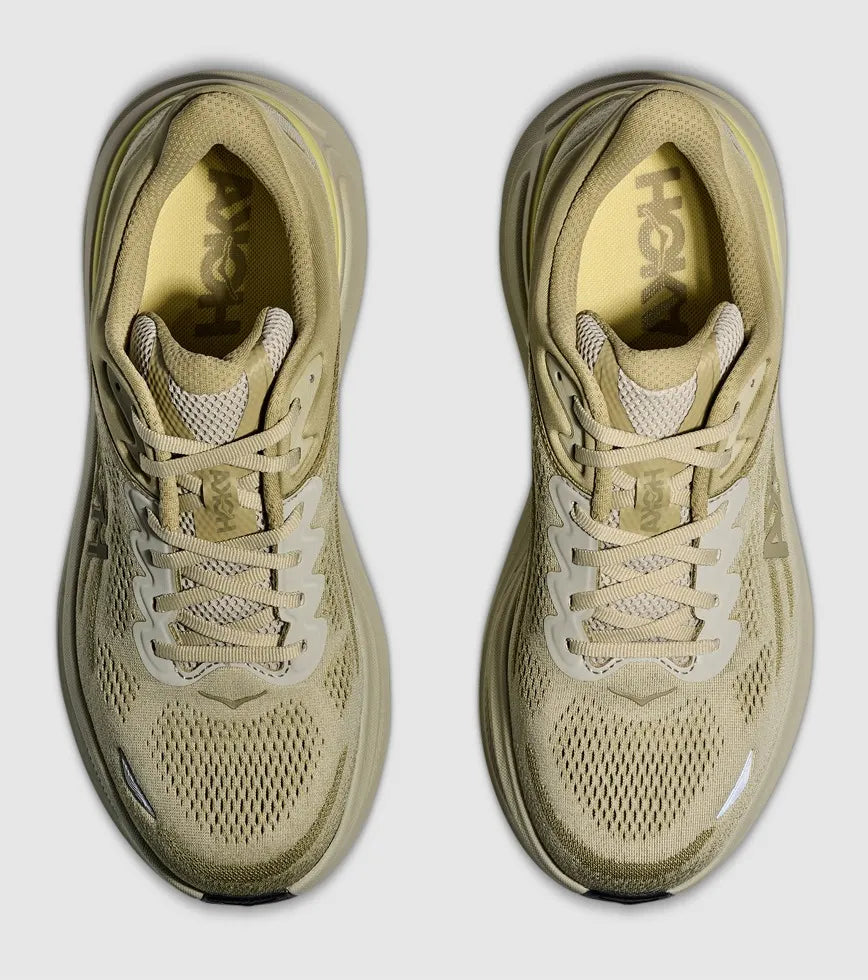 Hoka Men's Bondi 9 | Grassland/Oyster Mushroom