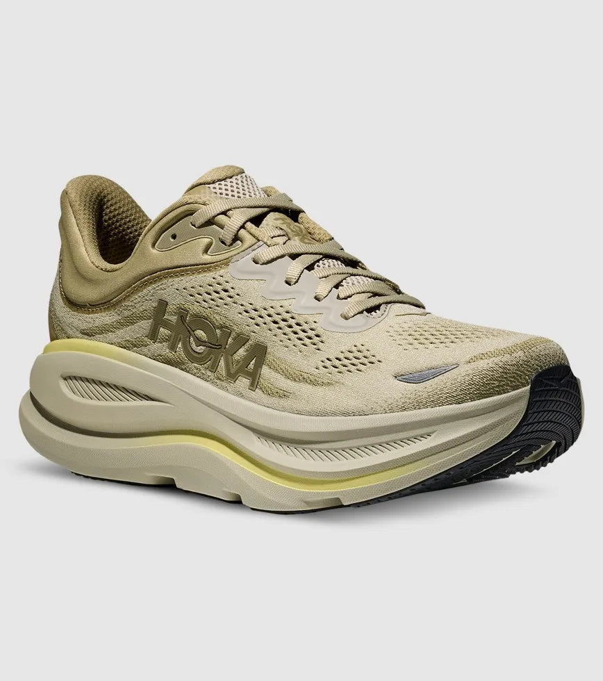 Hoka Men's Bondi 9 | Grassland/Oyster Mushroom