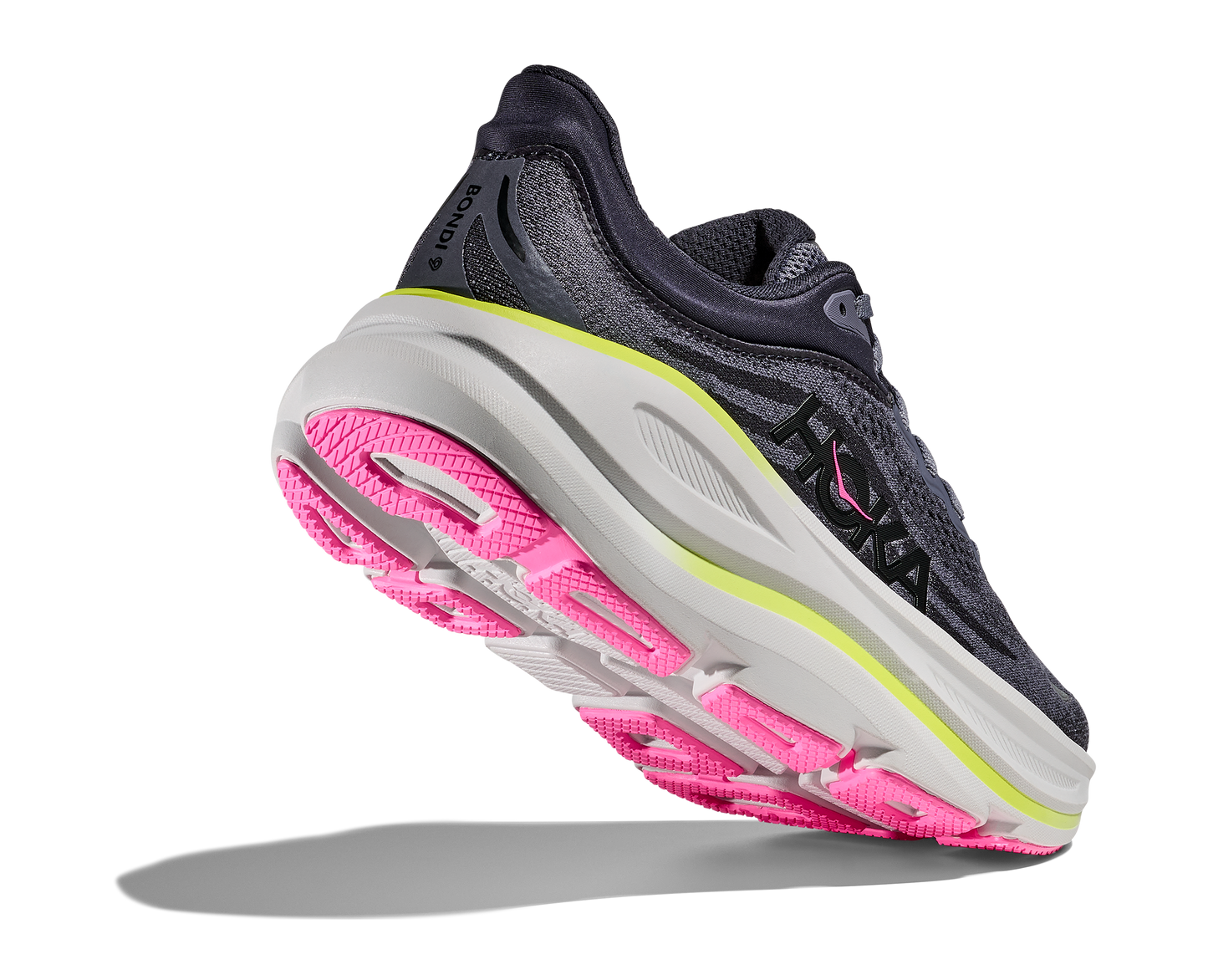 Hoka Women's Bondi 9 | Charcoal Grey/Grey Skies