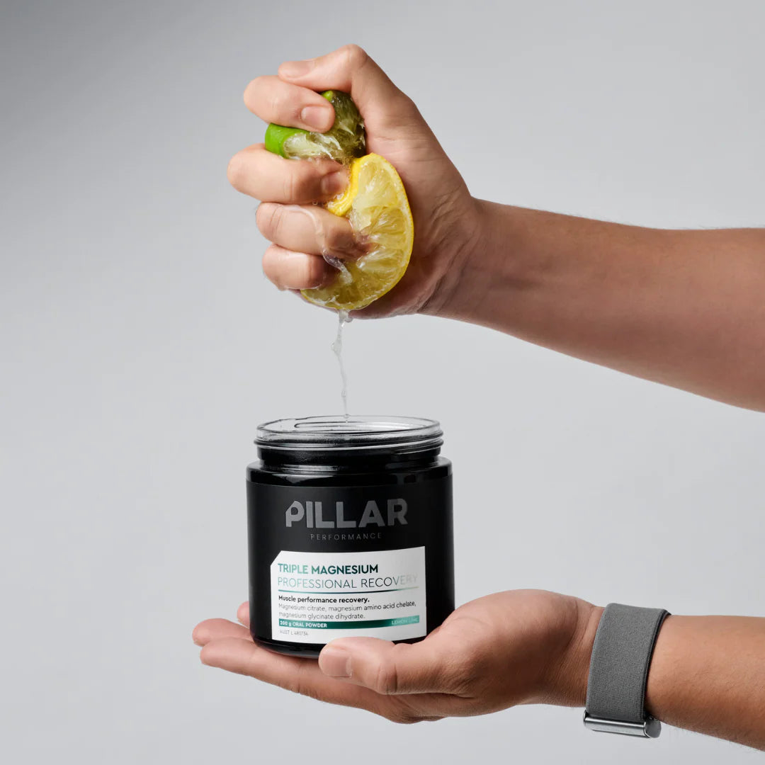 Pillar Performance | Triple Magnesium Powder | Lemon Lime