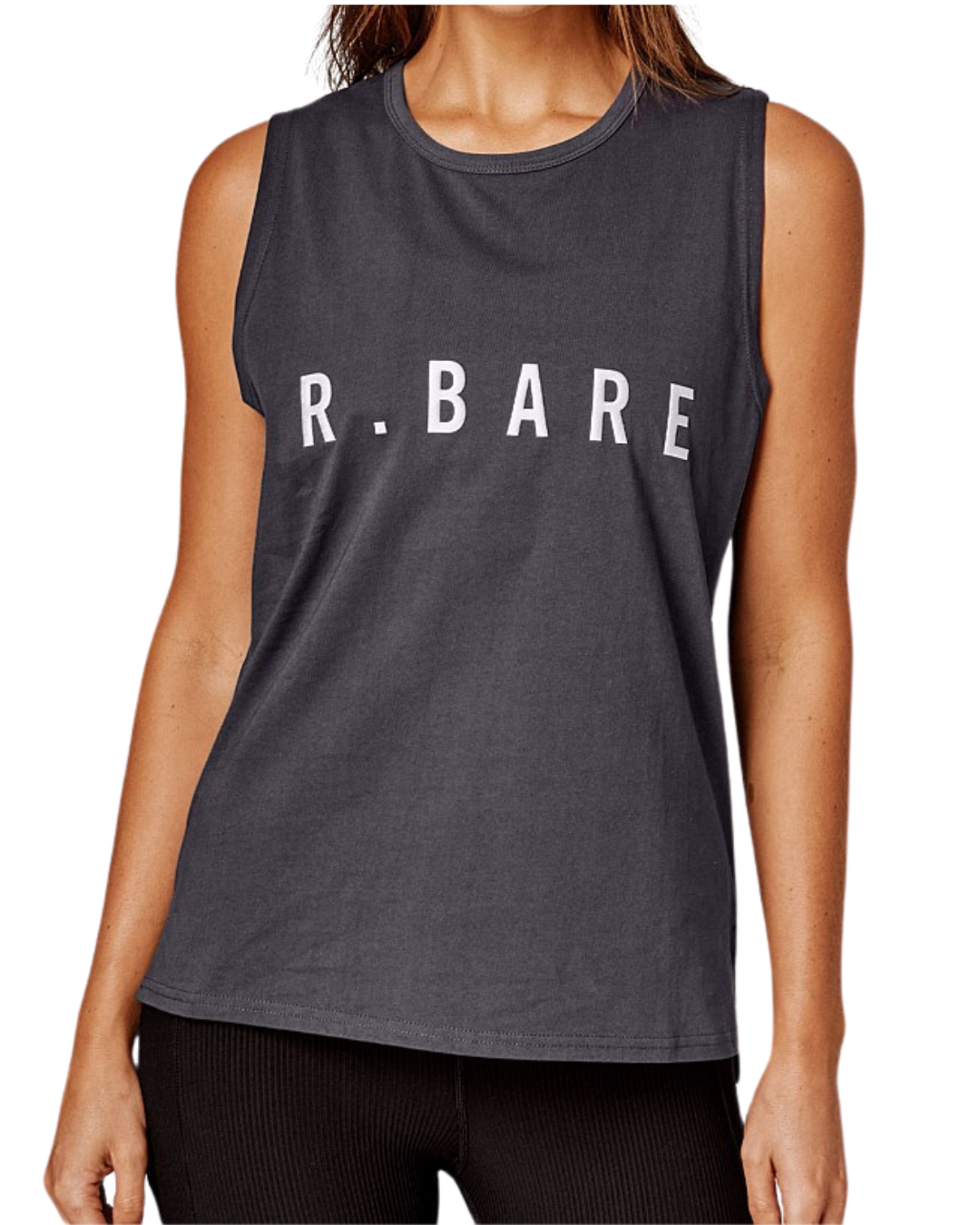 Running Bare Easy Rider Muscle Tank Gunpowder