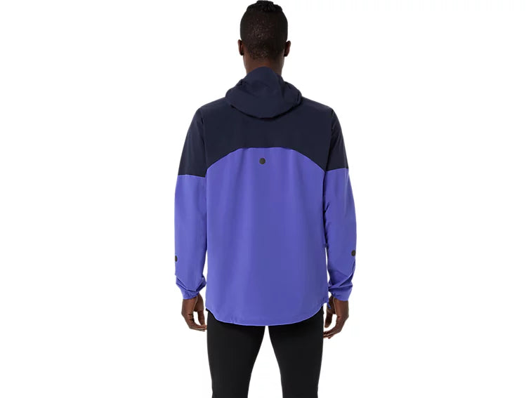 ASICS Men's Metarun Legend Jacket | Midnight/Cobalt Burst/Illuminate Green