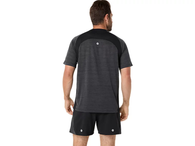 ASICS Men’s Road Short Sleeve Top Performance Black