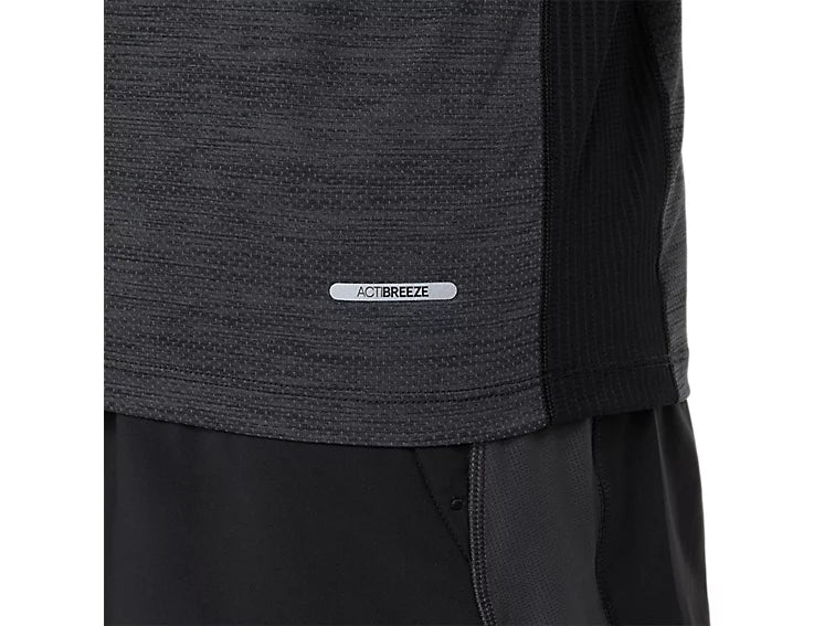 ASICS Men’s Road Short Sleeve Top Performance Black