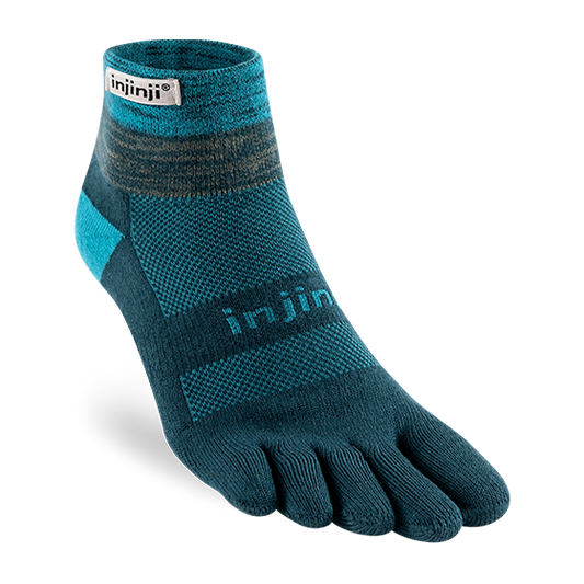 Injinji Trail Midweight Mini Crew | Midnight