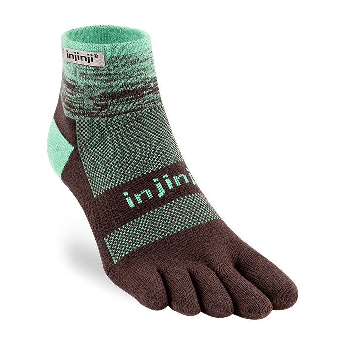Injinji Trail Midweight Mini Crew Socks