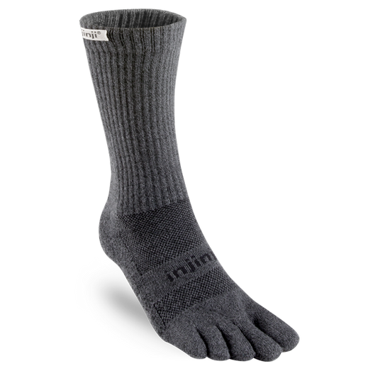 Injinji Trail Midweight Crew | Granite