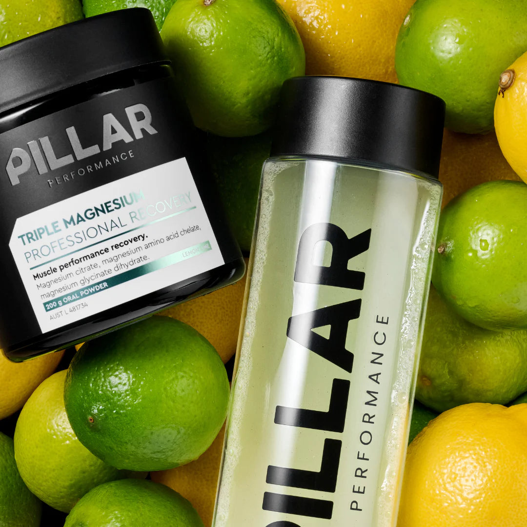 Pillar Performance | Triple Magnesium Powder | Lemon Lime