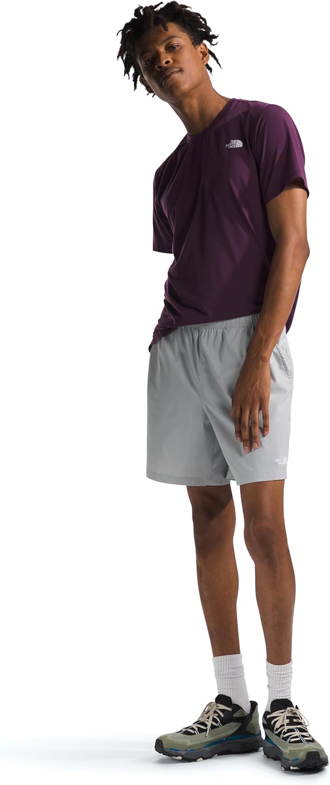 The North Face Men's Wander Short Sleeve Shirt | Blackcurrant