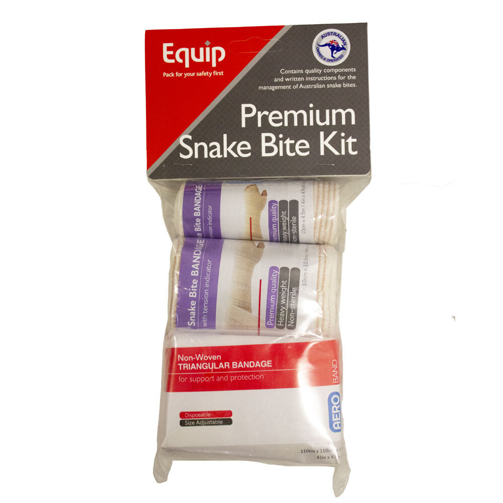 Equip Premium Snake Bite Kit With Compression Bandage Indicator