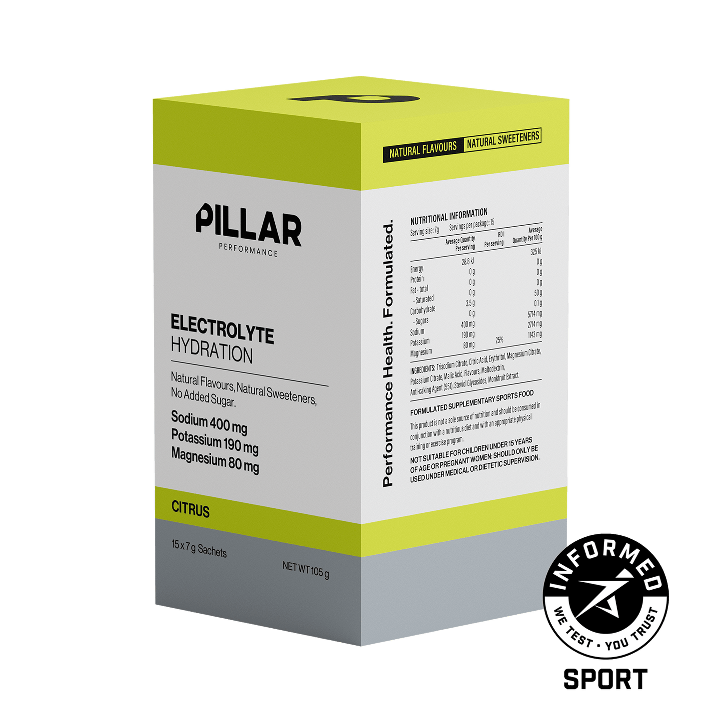 PILLAR Performance Electrolyte Hydration