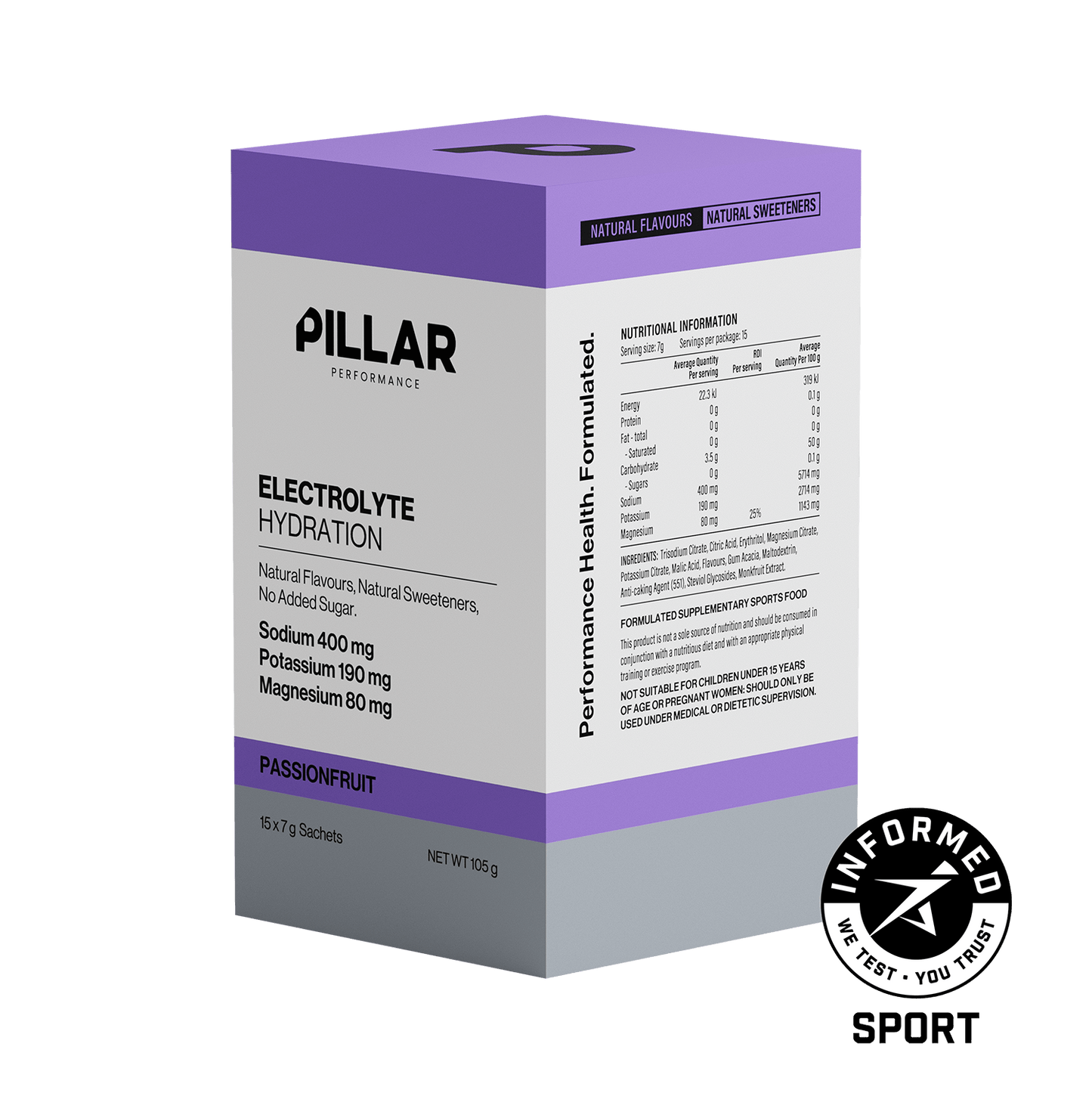 PILLAR Performance Electrolyte Hydration