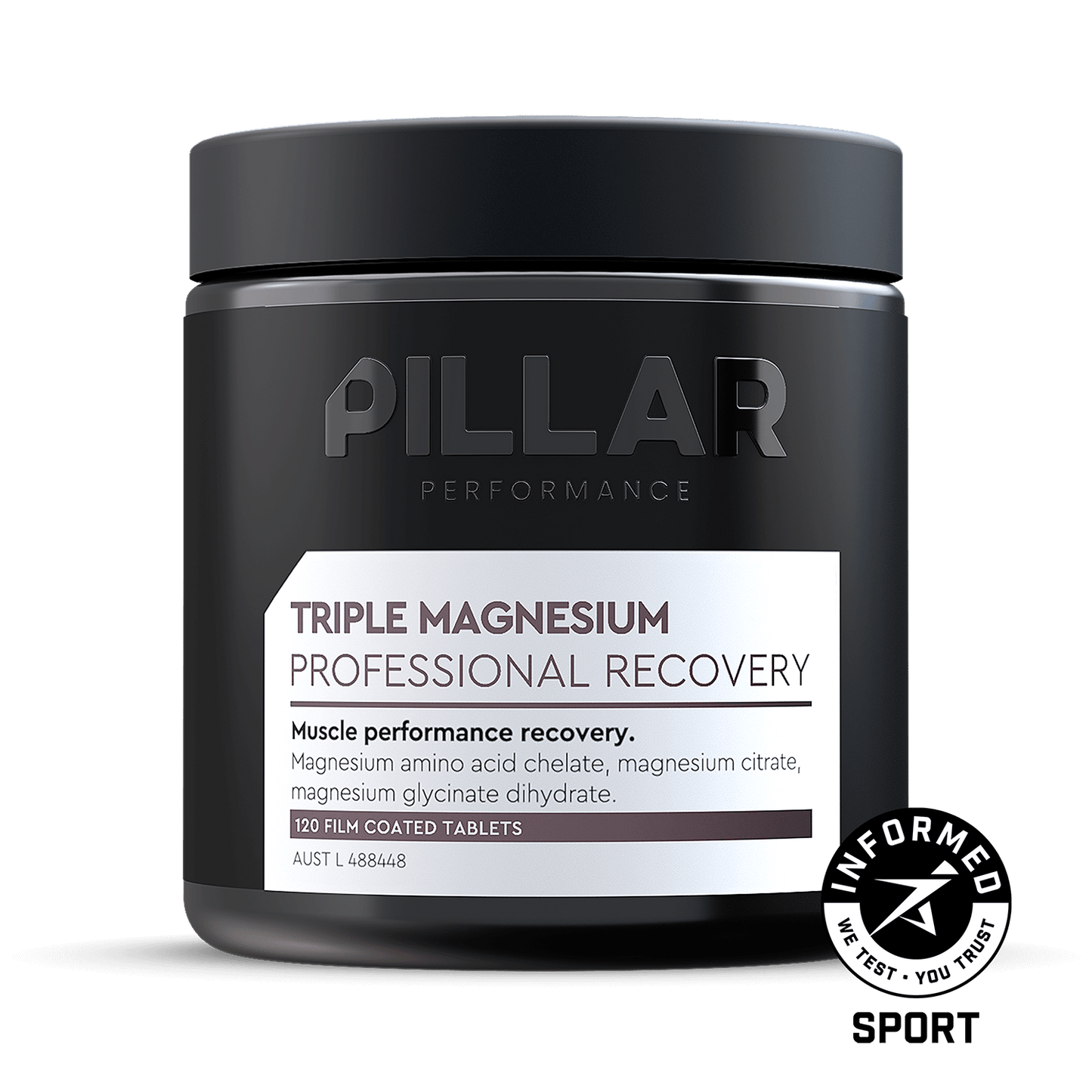 PILLAR Performance Triple Magnesium Tablets
