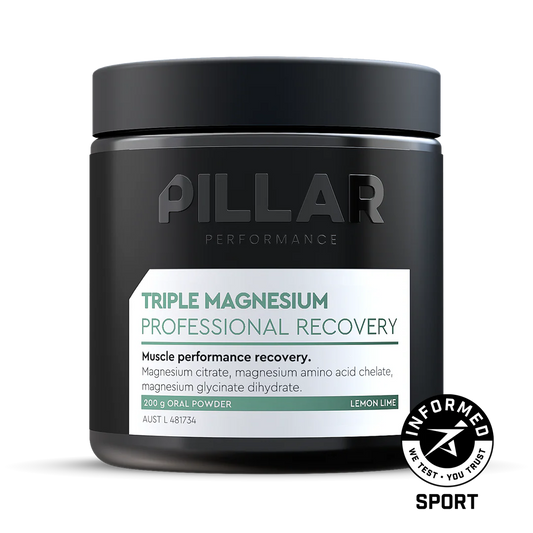 Pillar Performance | Triple Magnesium Powder | Lemon Lime