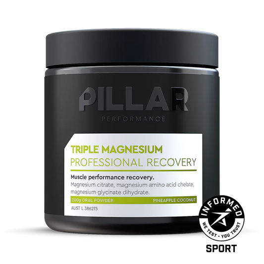 Pillar Performance | Triple Magnesium Powder | Pineapple Coconut