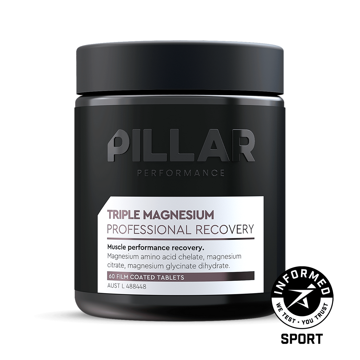 PILLAR Performance Triple Magnesium Tablets