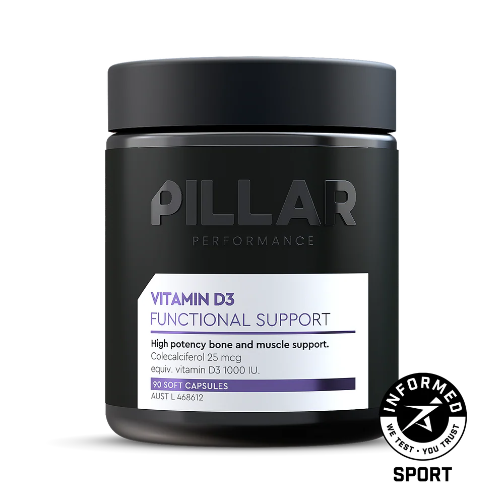 Pillar Performance | Vitamin D3 90 Capsules