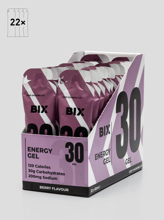 Bix | 30 Energy Gel | Berry