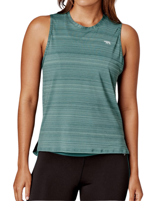 Running Bare Cosmic Allure 2.0 Tank | Argan | Final Sale