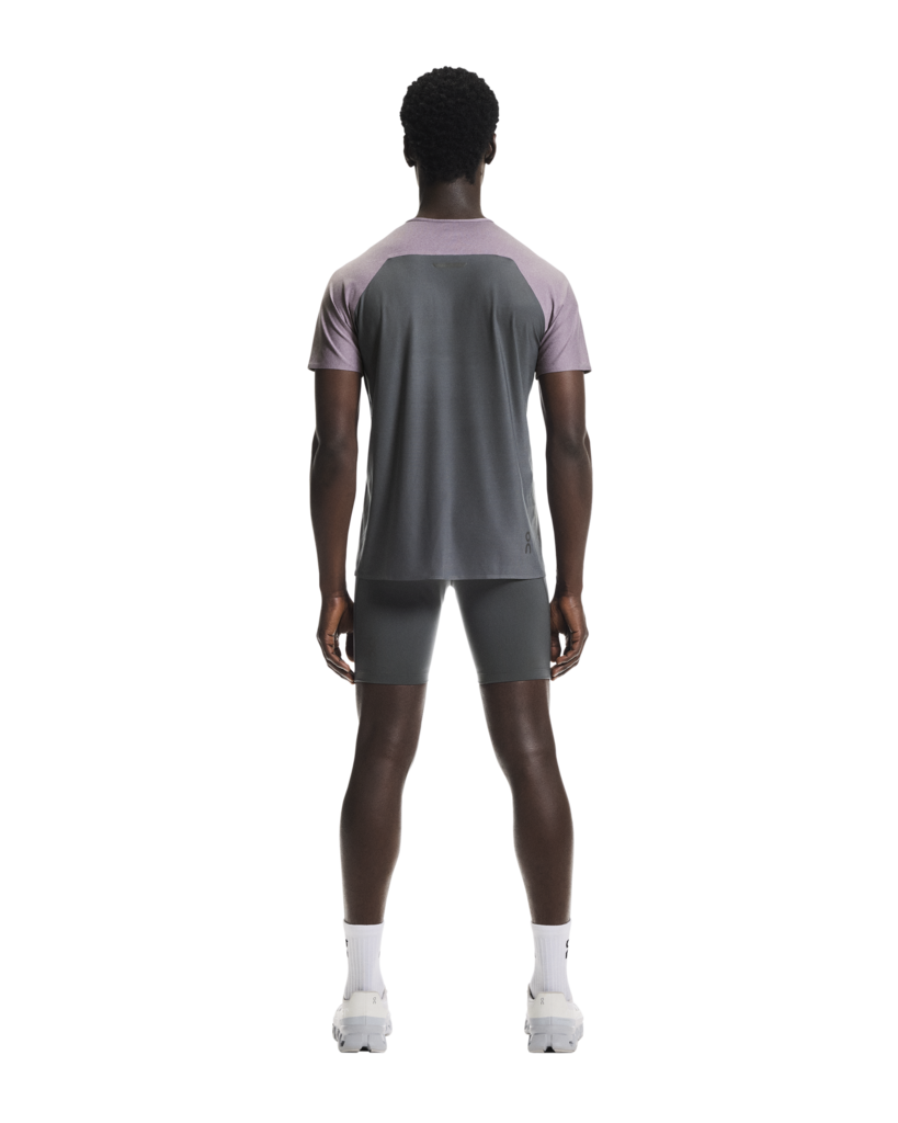 On Running Men's Performance Tee | Dewberry/Eclipse