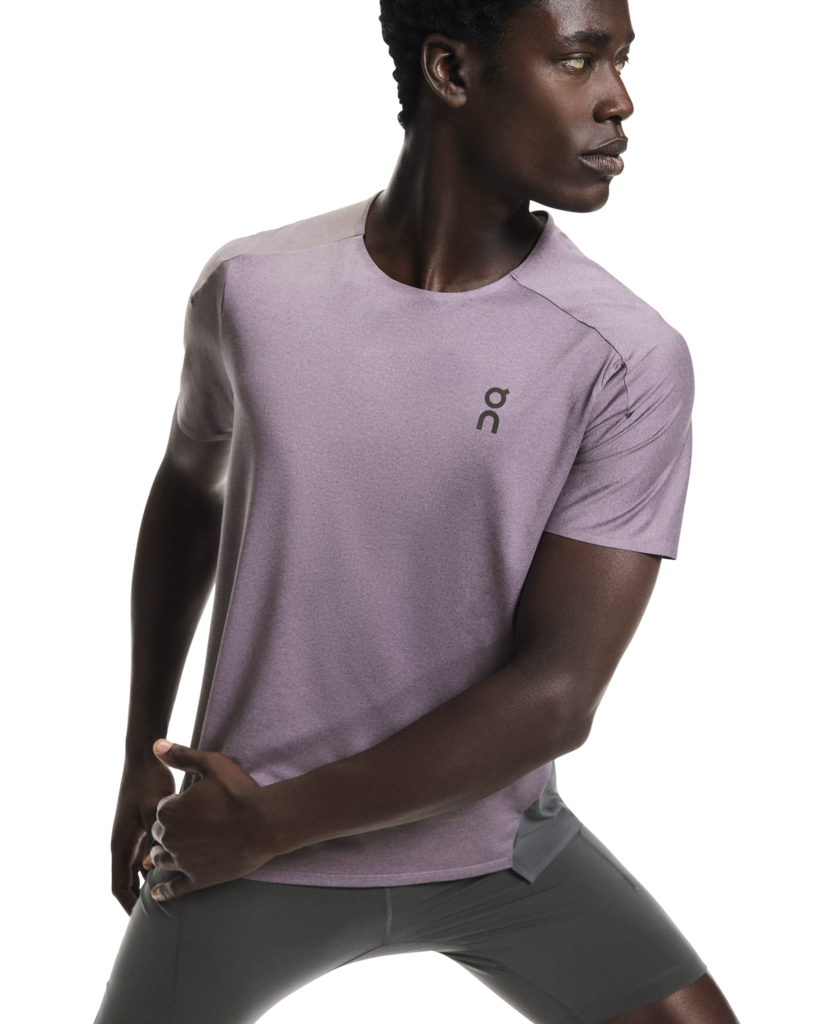 On Running Men's Performance Tee | Dewberry/Eclipse