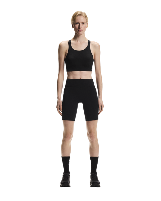 On Women's 8" Performance Tights Short | Black