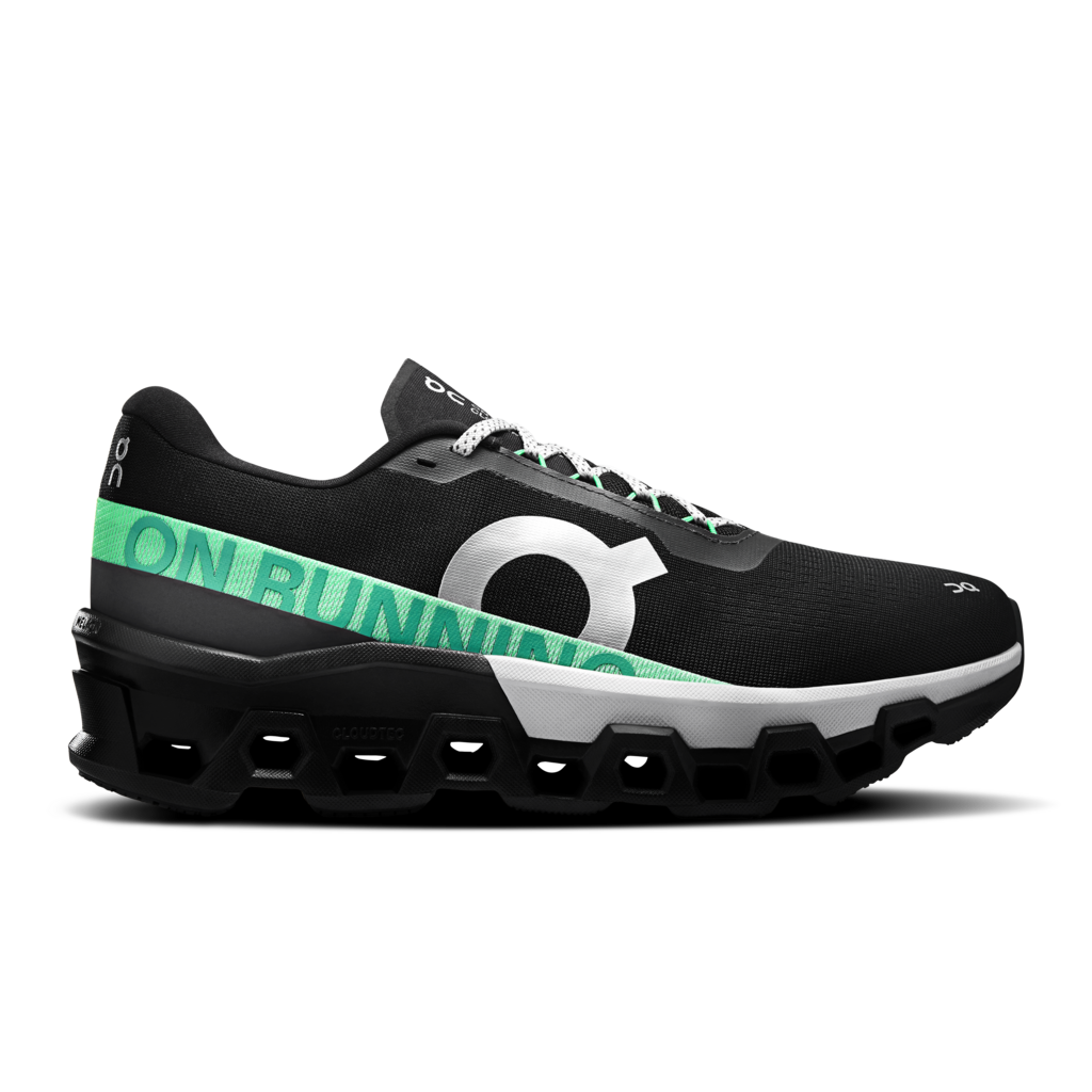 On Men's Cloudmonster 2 | Black/Glacier