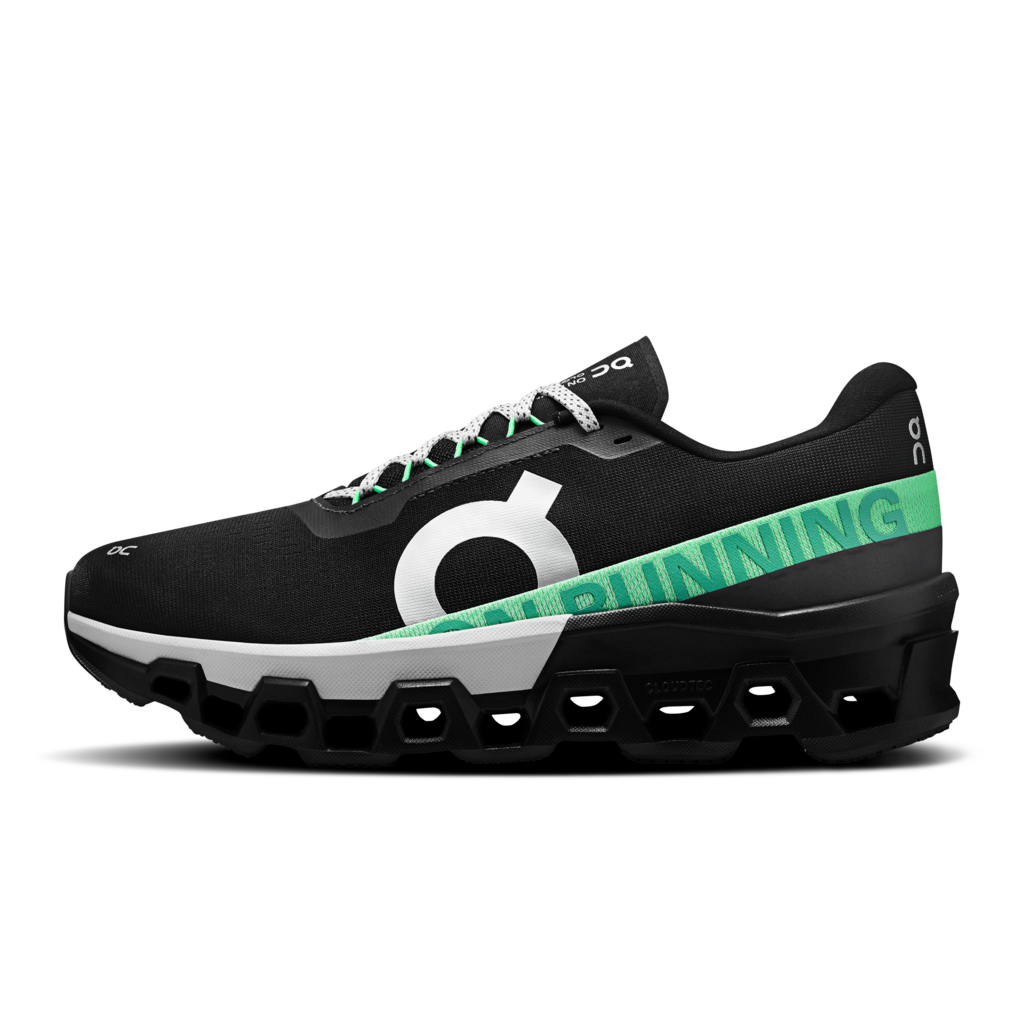 On Men's Cloudmonster 2 | Black/Glacier
