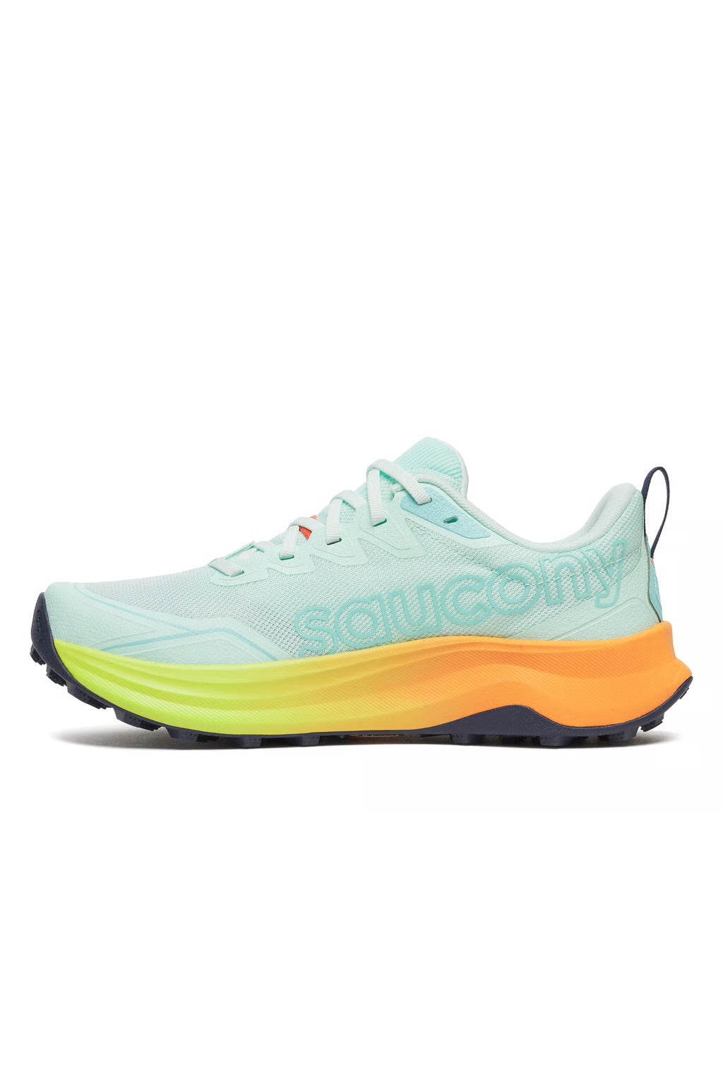 Saucony Women's Peregrine 16 | Aqua/Citron