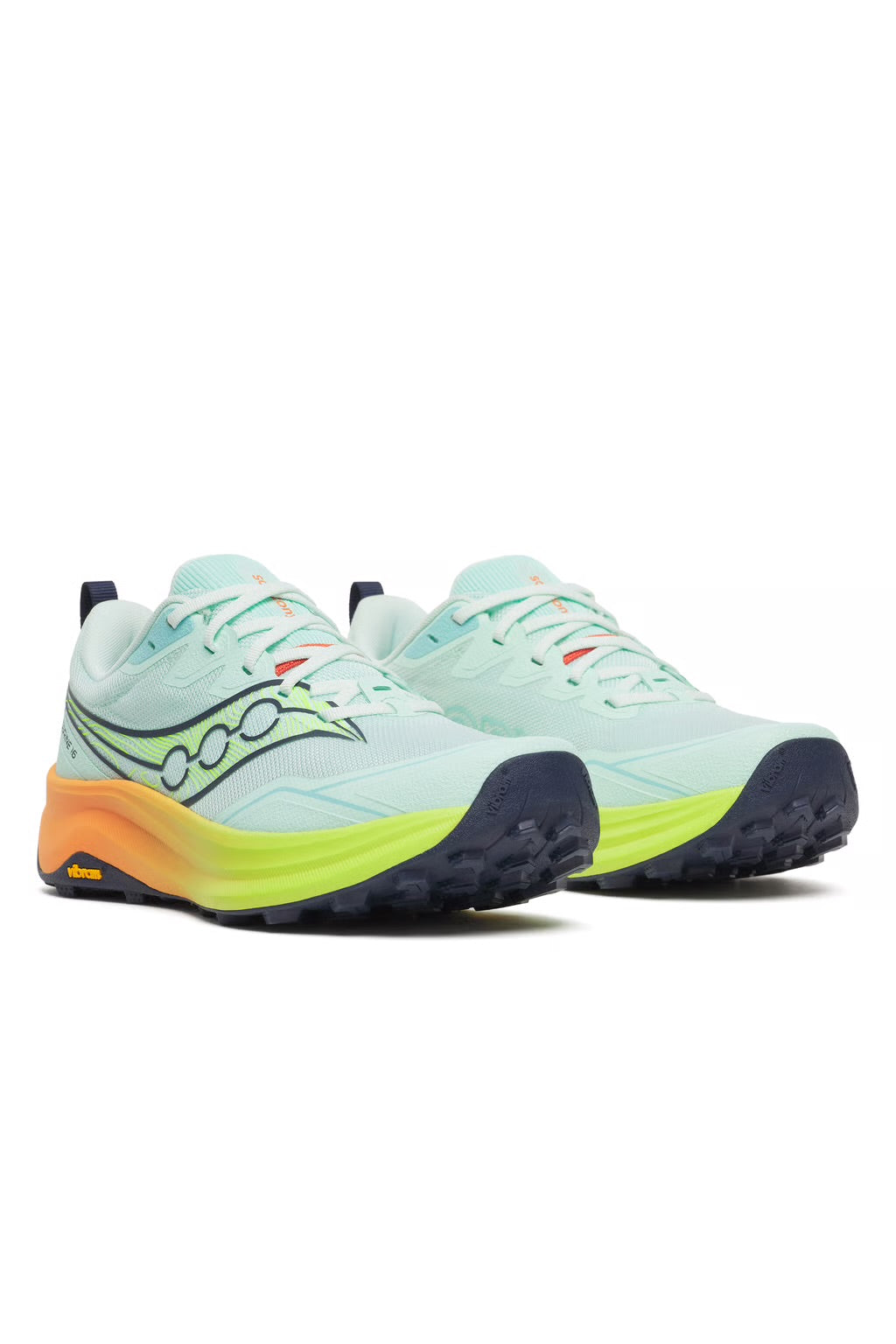 Saucony Women's Peregrine 16 | Aqua/Citron