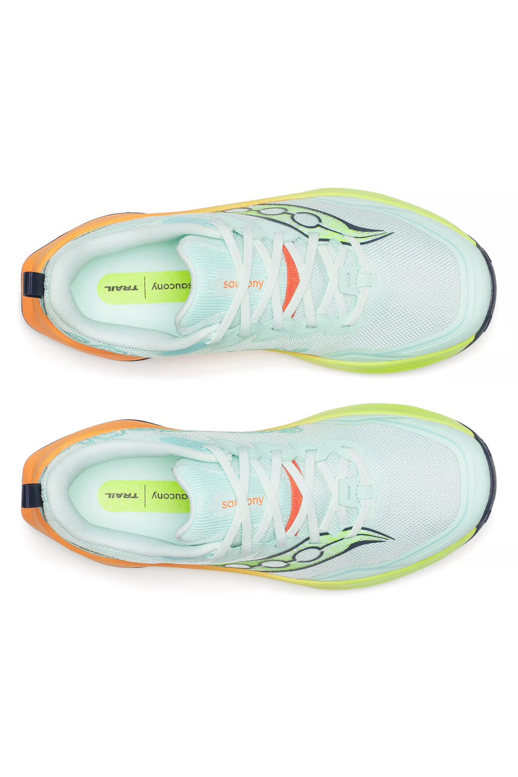 Saucony Women's Peregrine 16 | Aqua/Citron