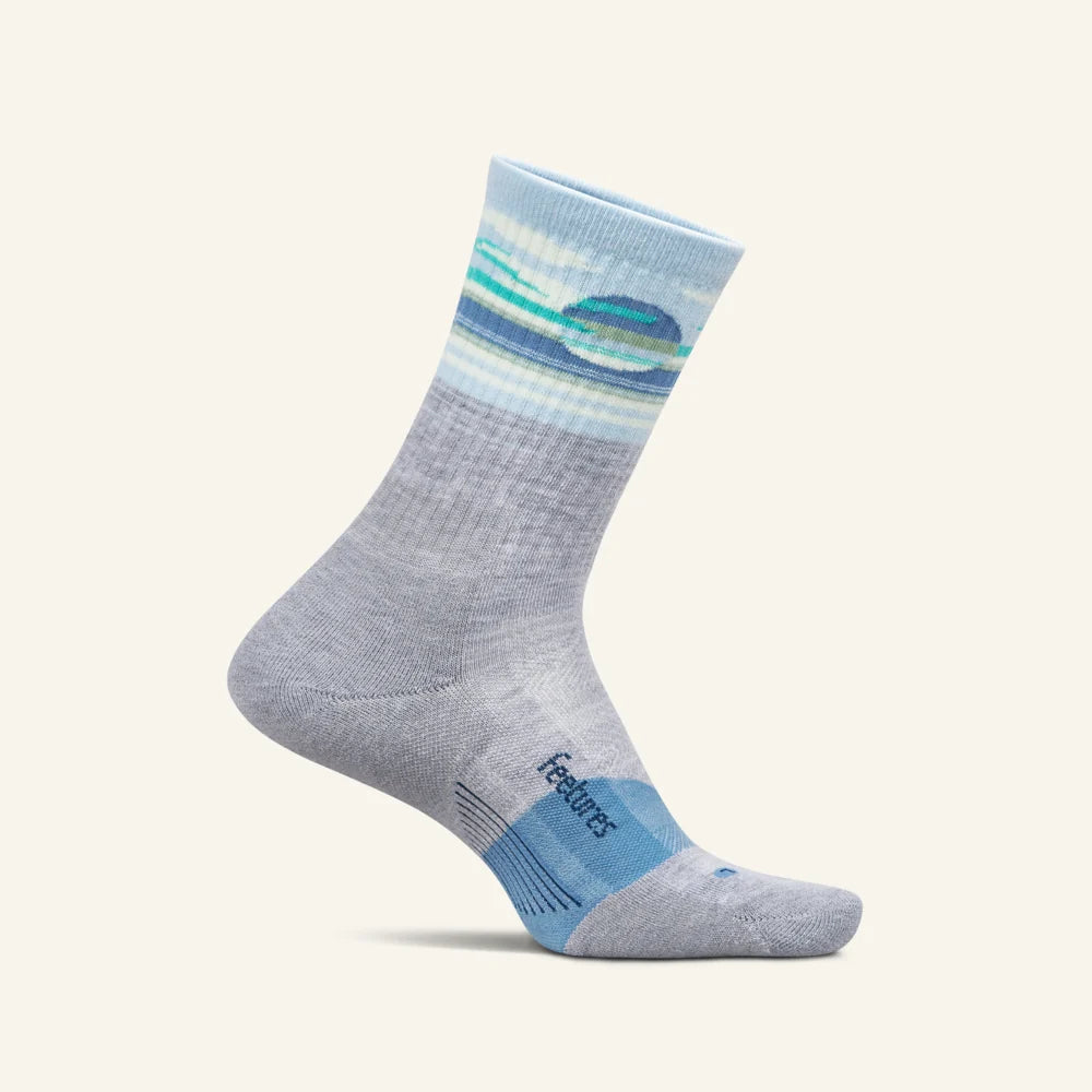 Feetures Trail Max Cushion Mini Crew Socks