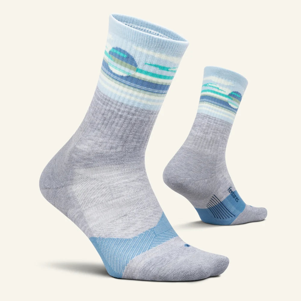 Feetures Trail Max Cushion Mini Crew Socks