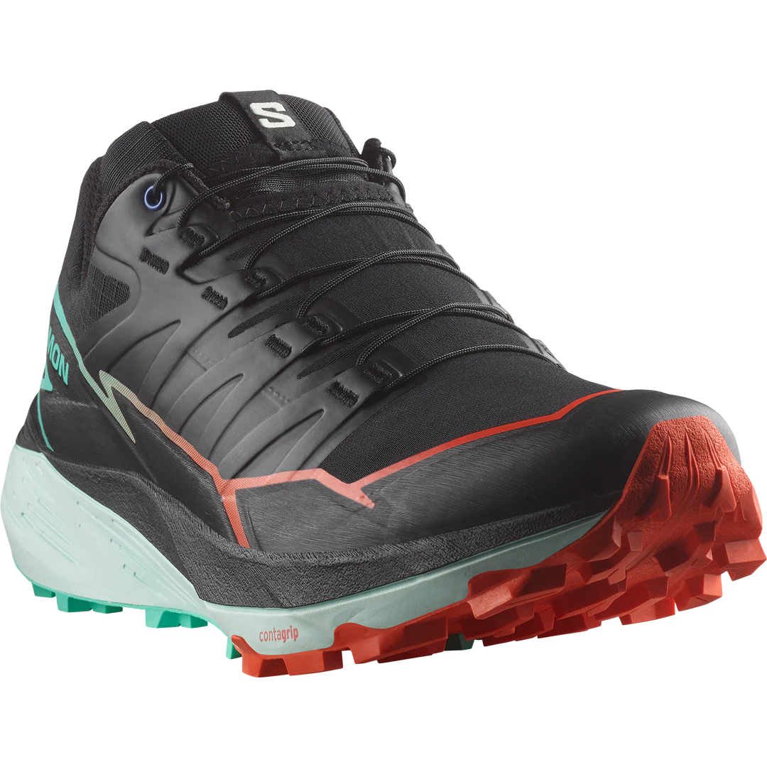 Salomon Thundercross Men's | Black/Cherry Tomato/Electric Green