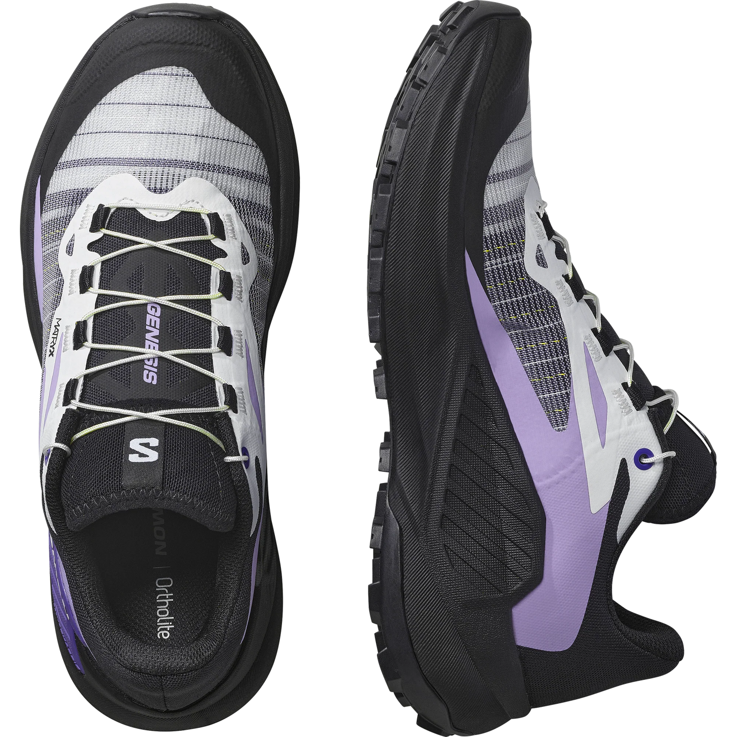 Salomon Genesis Women's | Black/White/Pruple
