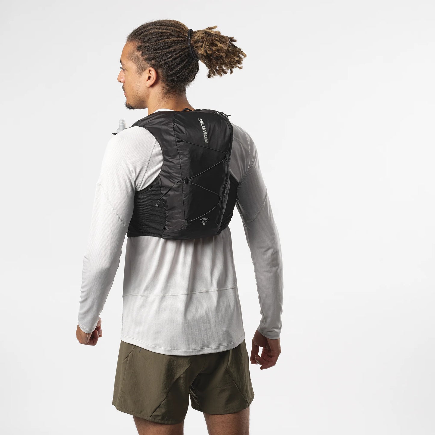 Salomon Active Skin 8 Set | Black/Metal