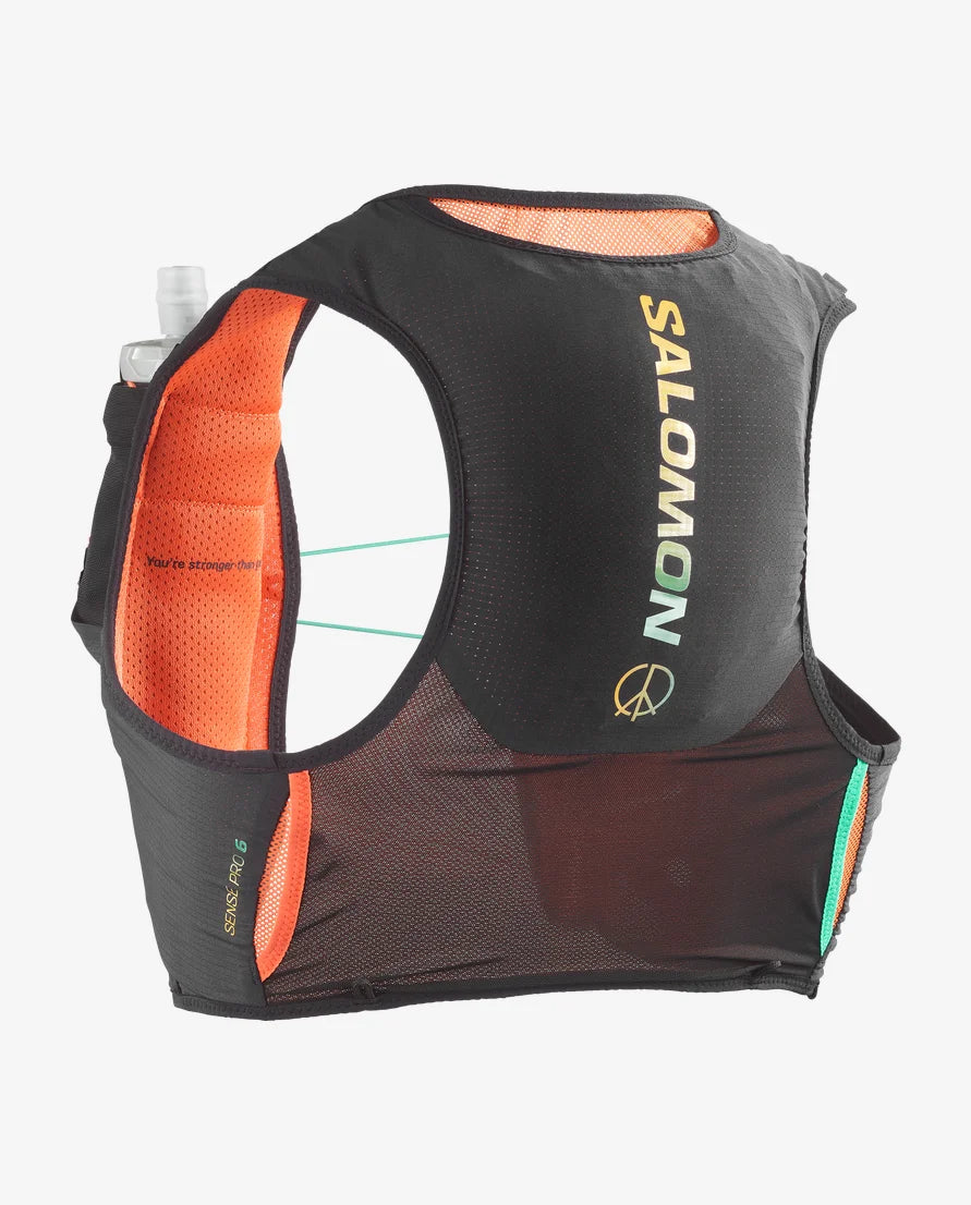 Salomon Sense Pro 6 Limited Courtney Edition | Black/Nasturtium/Dynasty Green
