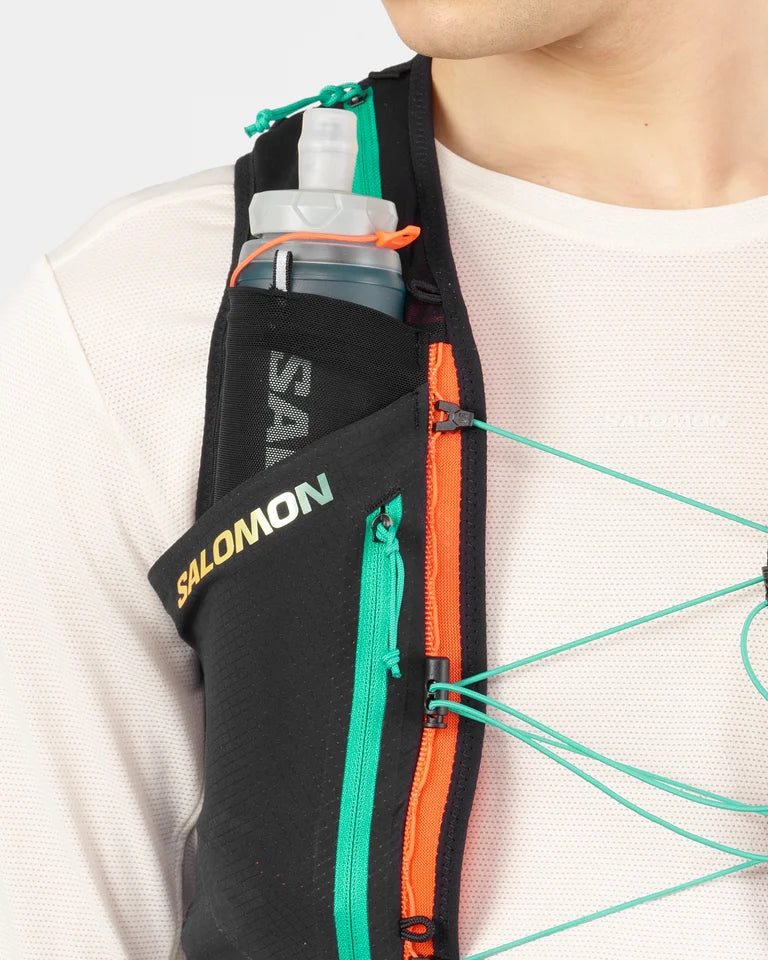 Salomon Sense Pro 6 Limited Courtney Edition | Black/Nasturtium/Dynasty Green