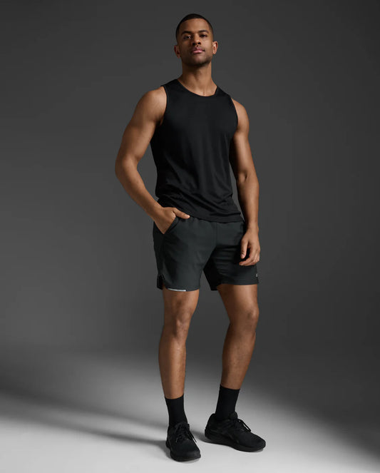 2XU Men's Aero Tank | Black