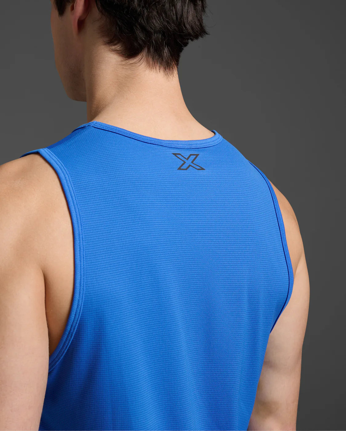 2XU Men's Aero Tank | Nebula/Black Reflective