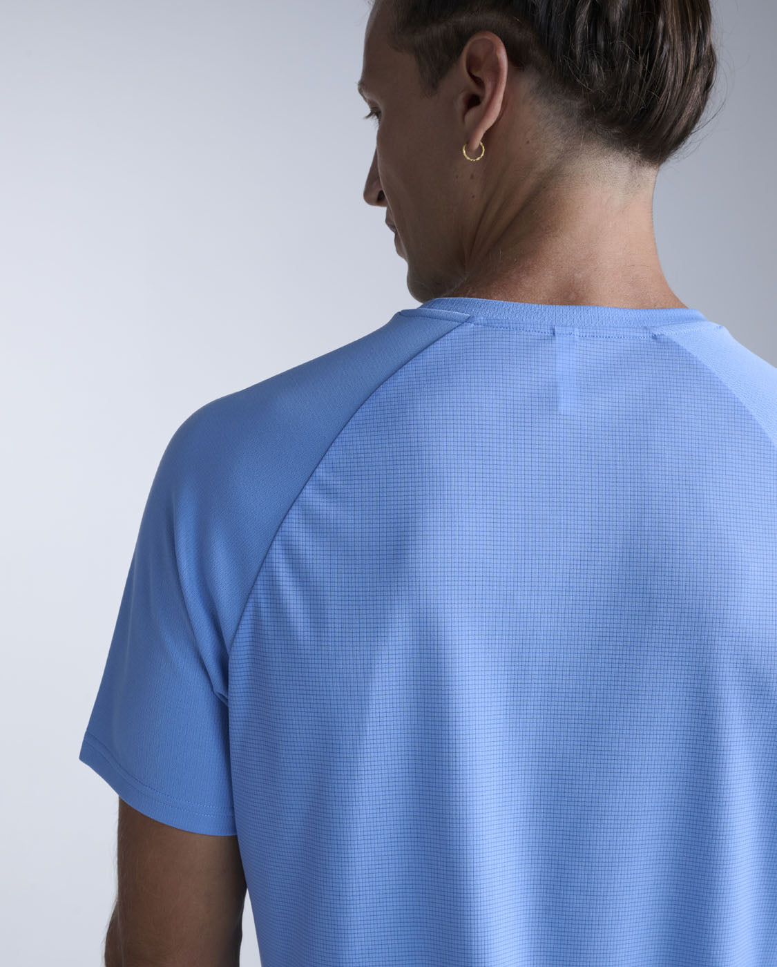 2XU Men's Aero Tee | Silverlake Blue/Black Reflective