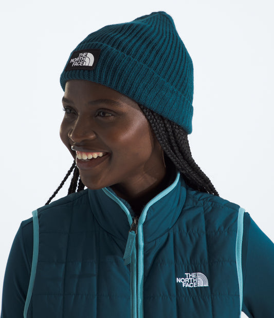 The North Face Logo Box Cuffed Beanie