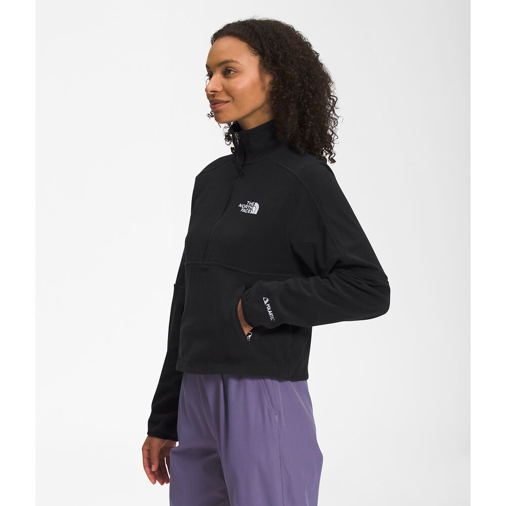 The North Face Women's Polartec® 100 1/4 Zip | TNF Black